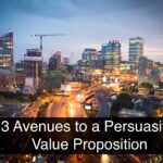 3 Avenues to a Persuasive Value Proposition